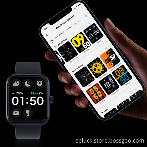 Men Smart Wristwatch Smartwatch Band Fitness Tracker Smart Watch Latest Design